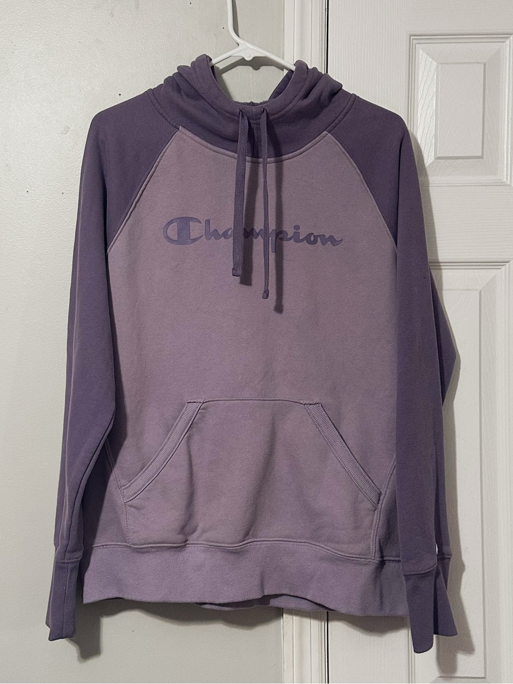 Champion Women’s Two-Tone Purple Hoodie